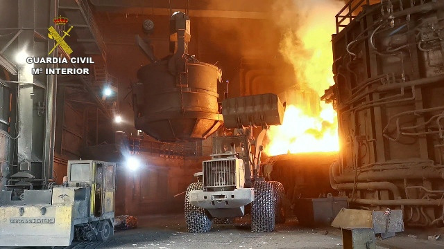 Fundicion armas guardia civil